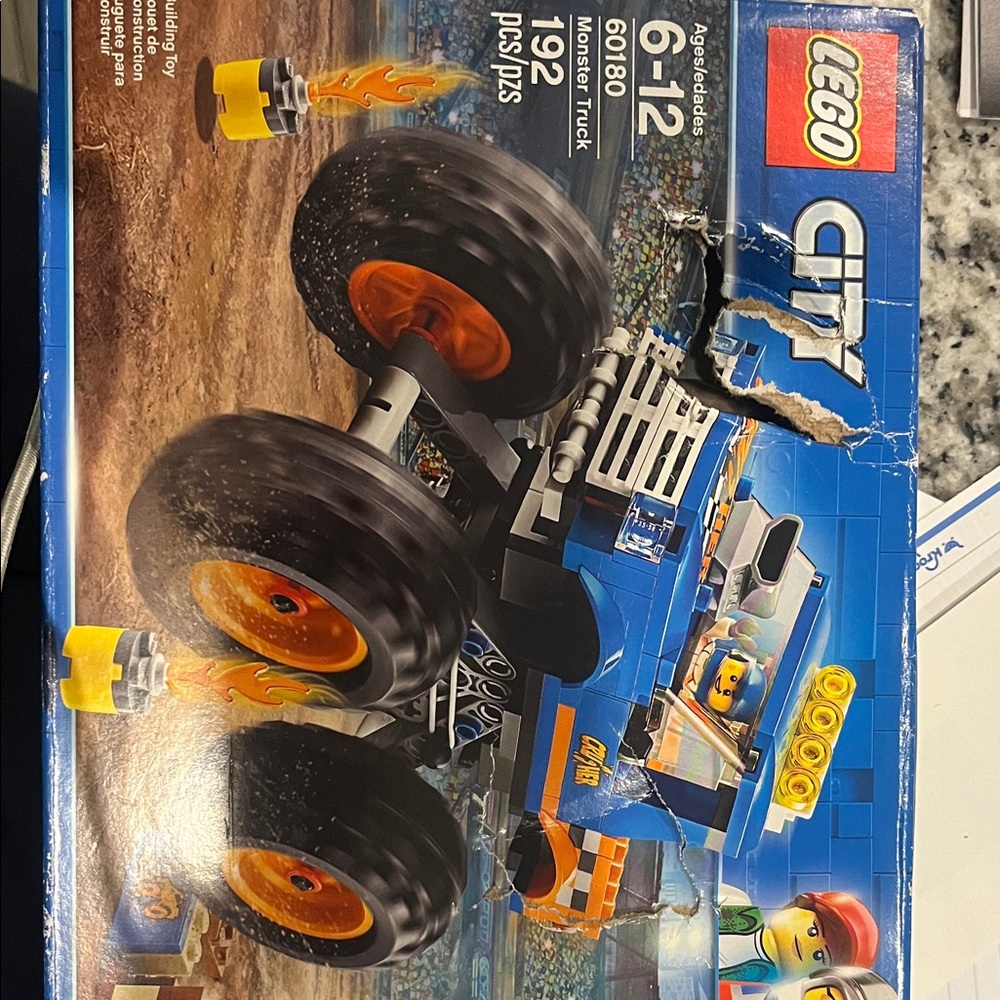 LEGO City Monster Truck - Blue and Orange
